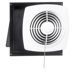 250 CFM, 8" Fan, 7.0 Sones, 11—1/2" square plastic grille