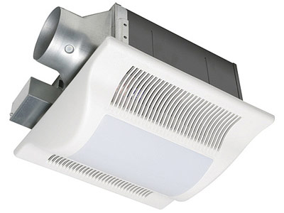 New! WhisperFit-Lite fan-light fan, 80 CFM, 0.5 sone