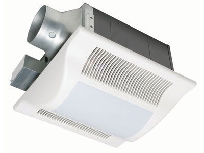 New! WhisperFit-Lite fan-light fan, 110 CFM, 1.3 sone